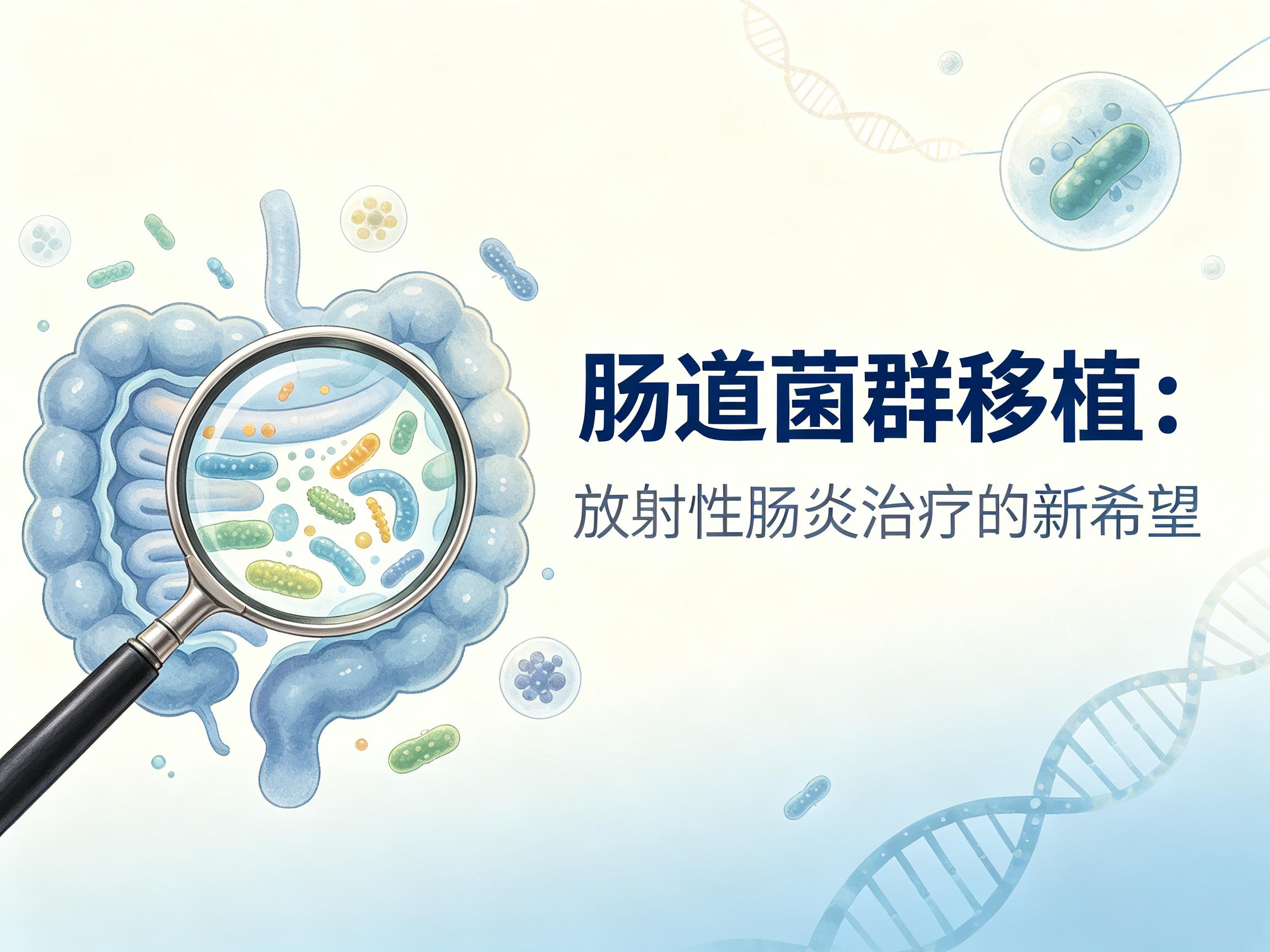梅州市|第3期 肠道菌群移植：放射性肠炎治疗的新希望